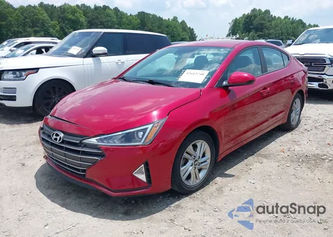 2019 Hyundai Elantra Sel from USA, damaged, VIN KMHD84LF5KU767660